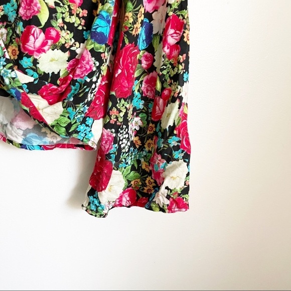 Wildfox Flower Delivery Wrap Top - Picture 3 of 8